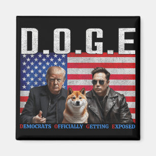 Íman Engraçado D.o.g. e Doge Democratas Oficialmente Ch