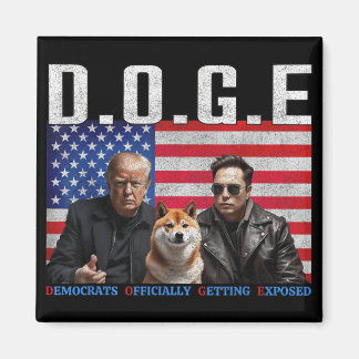 Íman Engraçado D.o.g. e Doge Democratas Oficialmente Ch