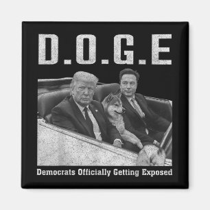 Íman Engraçado D.o.g. e Doge Democrats Oficialmente Obt