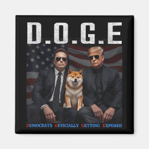 Íman Engraçado D.o.g. e Doge Democrats Oficialmente Obt