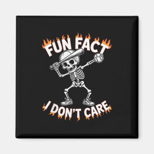 Íman Engraçado Dabbing Skeleton Fato Divertido Não