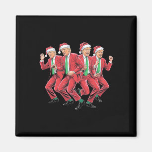 Íman Engraçado Dança Papai Noel Natal Pajam