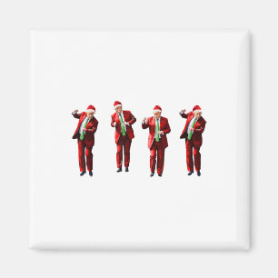 Íman Engraçado Dança Papai Noel Natal Pajam