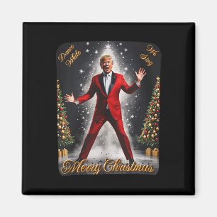 Íman Engraçado Dança Papai Noel Natal Pajam
