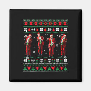 Íman Engraçado Dança Papai Noel Natal Pajam