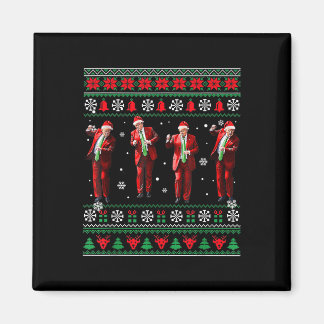 Íman Engraçado Dança Papai Noel Natal Pajam