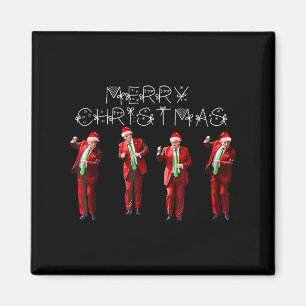 Íman Engraçado Dança Papai Noel Natal Pajam
