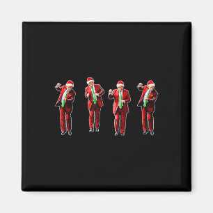 Íman Engraçado Dança Papai Noel Natal Pajam
