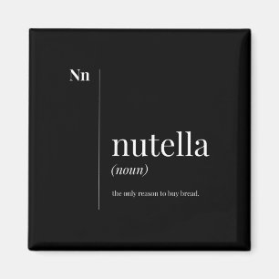 Íman Engraçado Definição Nutella