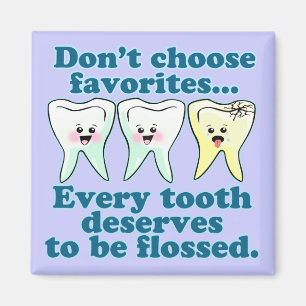 Íman Engraçado Dentista