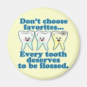 Íman Engraçado Dentista