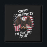 Íman Engraçado Desculpem Comunistas que estou Griling h<br><div class="desc">Engraçado Desculpem Comunistas que estou Griling hoje</div>