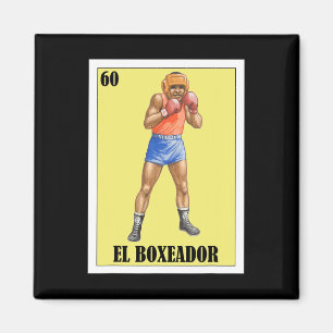 Íman Engraçado Design de Boxing Mexicano - El Boxeador 