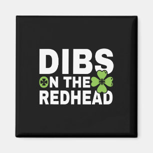 Íman Engraçado Dia de São Patrício Irlandês Shamrock Di