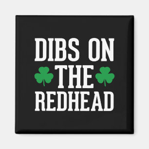 Íman Engraçado Dia de São Patrício Irlandês Shamrock Di