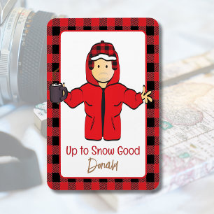 Íman Engraçado dizer para ele Férias do Alasca da Neve