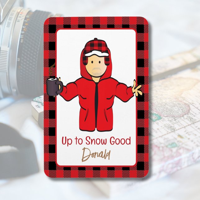 Íman Engraçado dizer para ele Férias do Alasca da Neve  (Criador carregado)