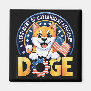 Íman Engraçado Doge Crypto Memor Departamento Do Govern