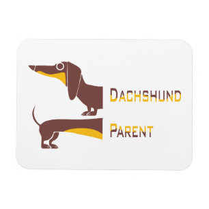 Íman Engraçado e fofo dachshund para os pais de cães lo