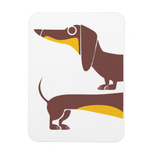 Íman Engraçado e fofo dachshund para os pais de cães lo