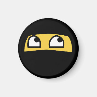 Íman Engraçado e pequeno guerreiro ninja emoji