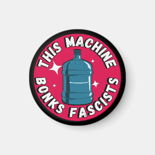 Íman Engraçado, essa máquina bate fascistas