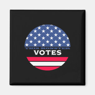Íman Engraçado esse monstro vota anti-trump Biden Harri