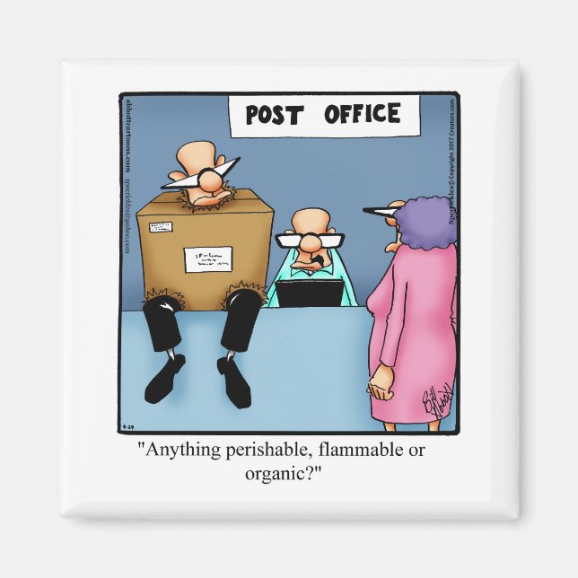 Íman Engraçado estocar Coisas Humorosas (Frente)