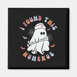 Íman Engraçado Eu Encontrei Este Humero Boo Ghost Hallo