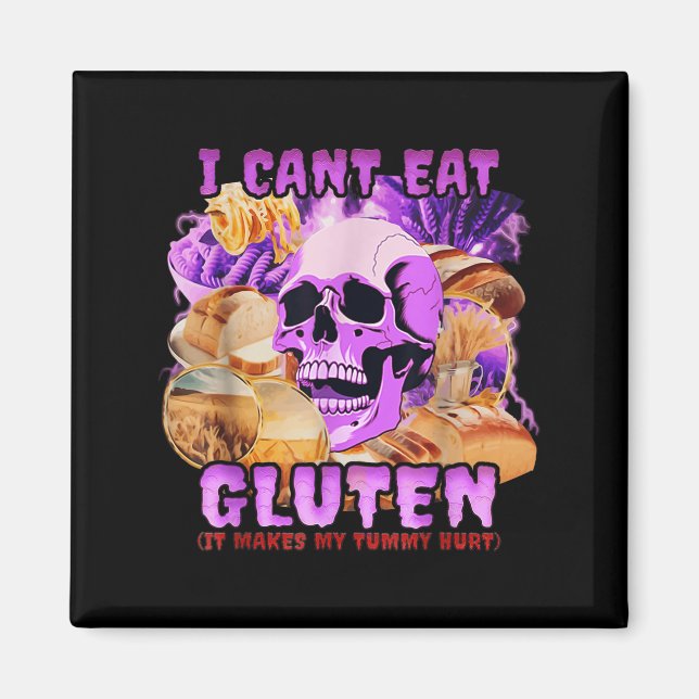 Íman Engraçado eu não poder comer Gluten Isso faz meu t (Frente)