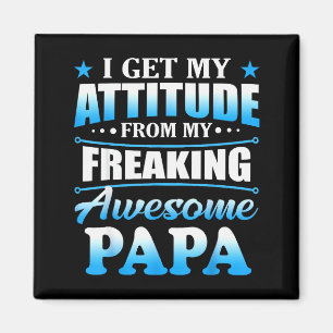 Íman Engraçado, eu pego minha atitude do meu incrível P