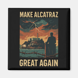 Íman Engraçado Fazer Excelente De Alcatraz De Novo Sf R