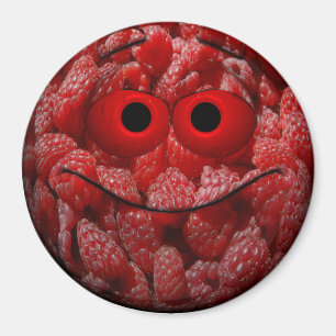 Íman Engraçado Framboesa Emoticon