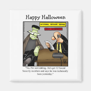 Íman Engraçado Frankenstein Monster Humor Magnet