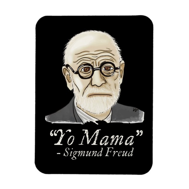 Íman Engraçado Freud Psychology Magnet (Vertical)