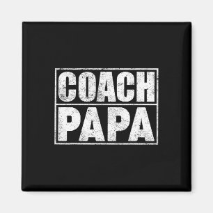 Íman Engraçado Futebol de Futebol treinador Papá Padre