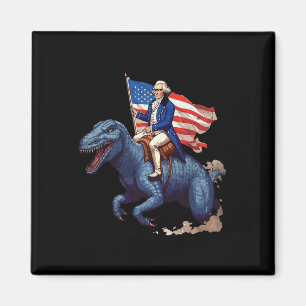 Íman Engraçado George Washington Andando Por Um Tiranos