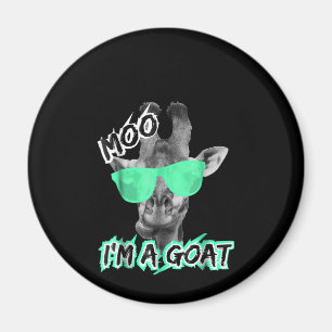Íman Engraçado Girafa Moo Sou Um Presente De Animal De
