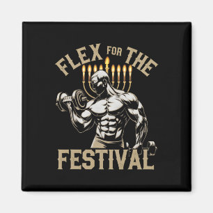 Íman Engraçado Hanukkah Jewish Gyout Festival Flex