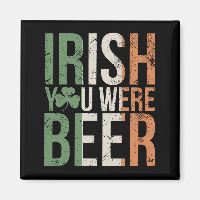 Íman Engraçado Irish Beer Lover (Frente)