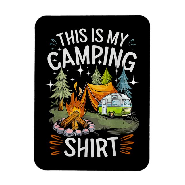 Íman Engraçado Isso É Meu Acampamento Para Acampante (Vertical)