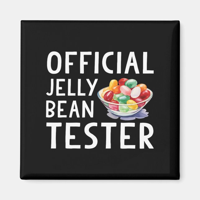 Íman Engraçado Jelly Beans Páscoa Candy Oficial Jelly B (Frente)