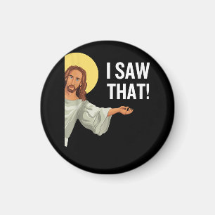 Íman Engraçado Jesus Meme Eu Vi Que Christian Cote Deus
