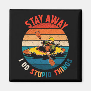Íman Engraçado Kayaking Humor Witty Kayaker