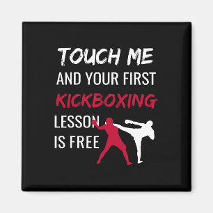 Íman Engraçado Kick Boxing Sensei T Shirt Gift