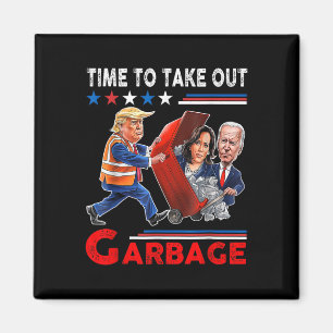 Íman Engraçado Lixo Para Trump 2024 - Hora De Sair