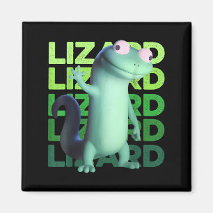Íman Engraçado Lizard Meme Animal Men