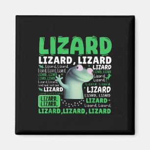 Íman Engraçado Lizard Meme Animal Men _1