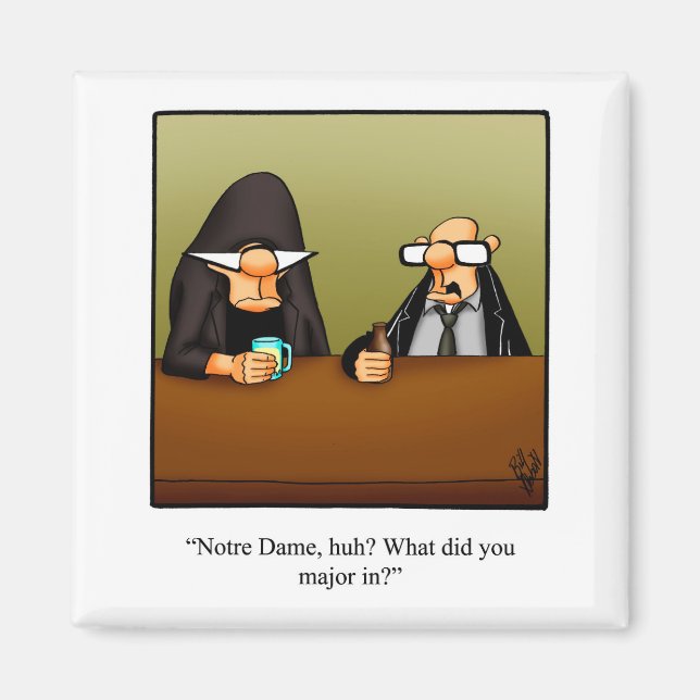 Íman Engraçado Magnet Humor Gift (Frente)