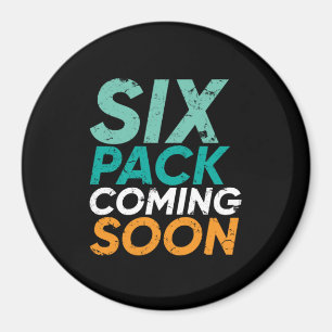 Íman Engraçado Malhação de ginástica seis pacotes em br